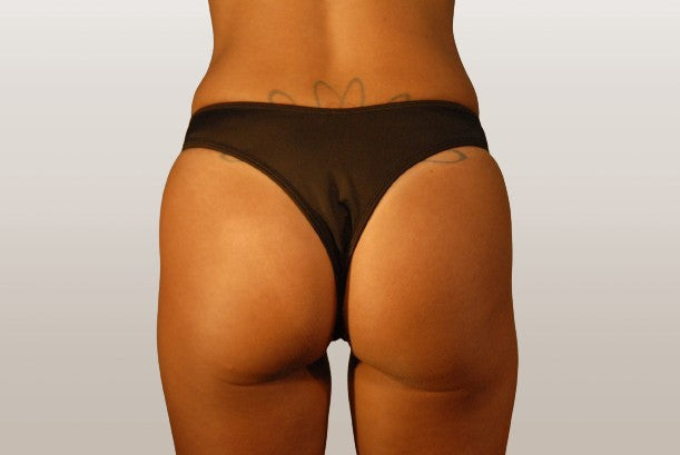 Thong cheeky Noir