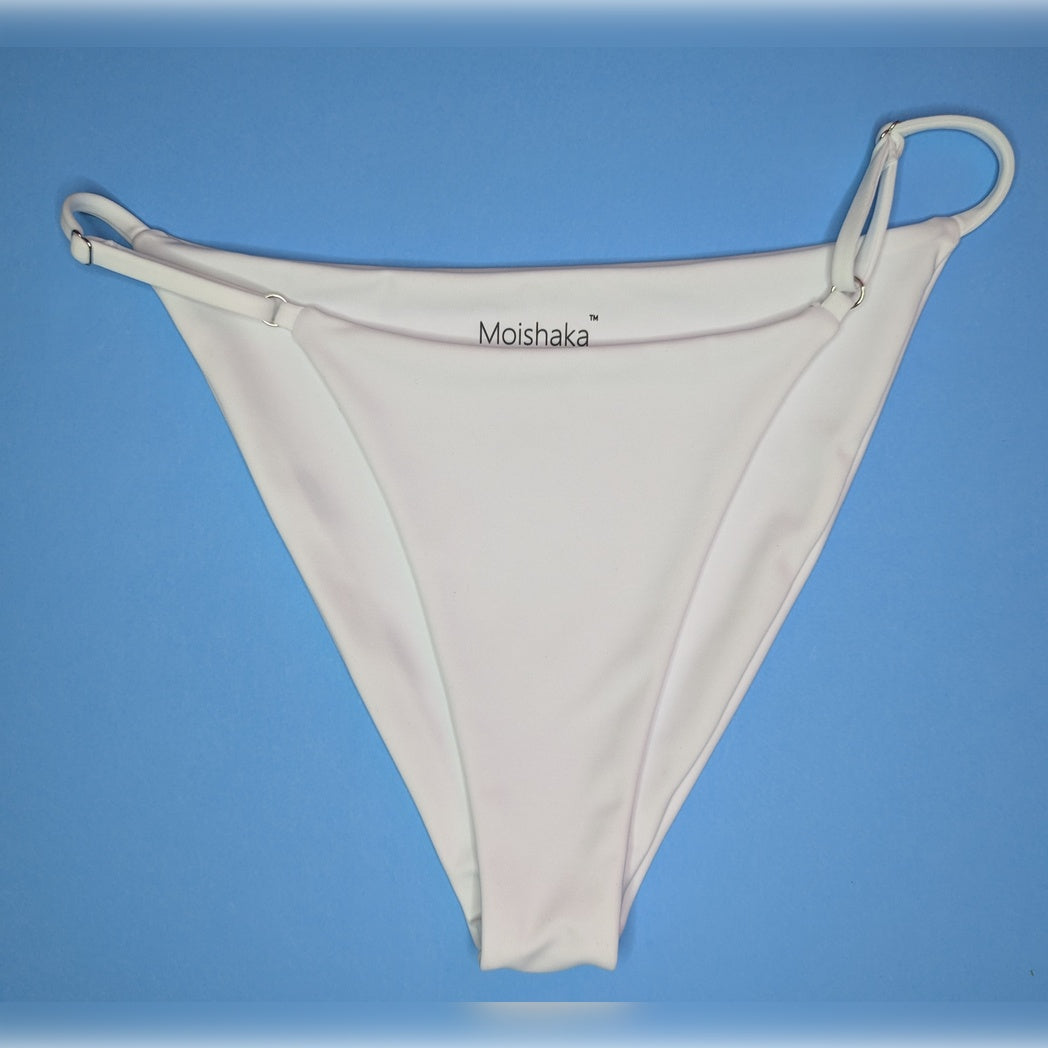 Bas De Bikini Blanc Ajustable Chanty