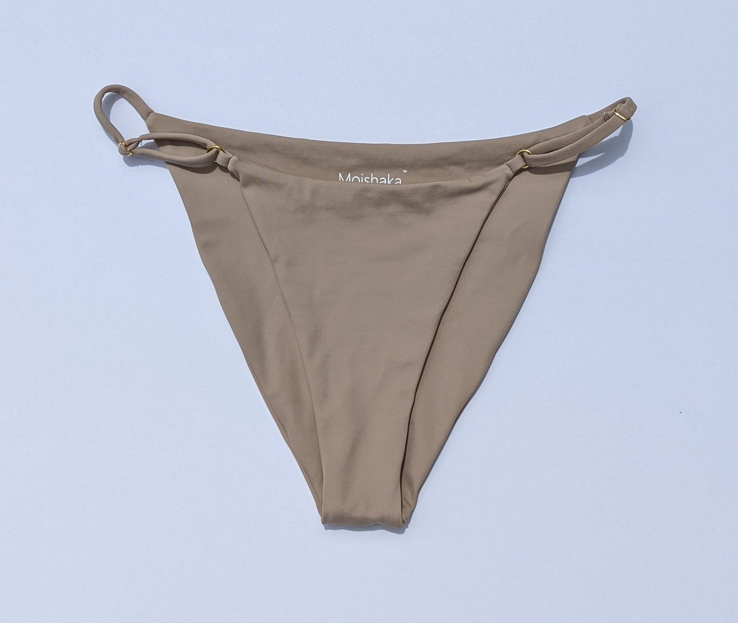 Chanty Adjustable Coffee Bikini Bottom