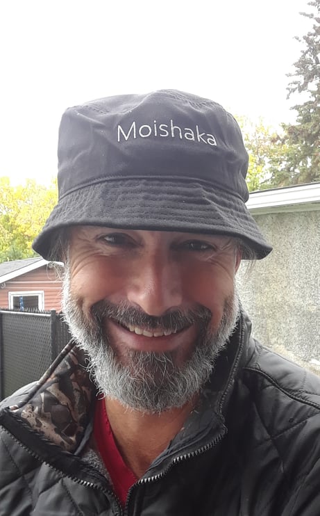 Chapeau Bob design écologique fabriqué en polyester 100 % recyclé noir